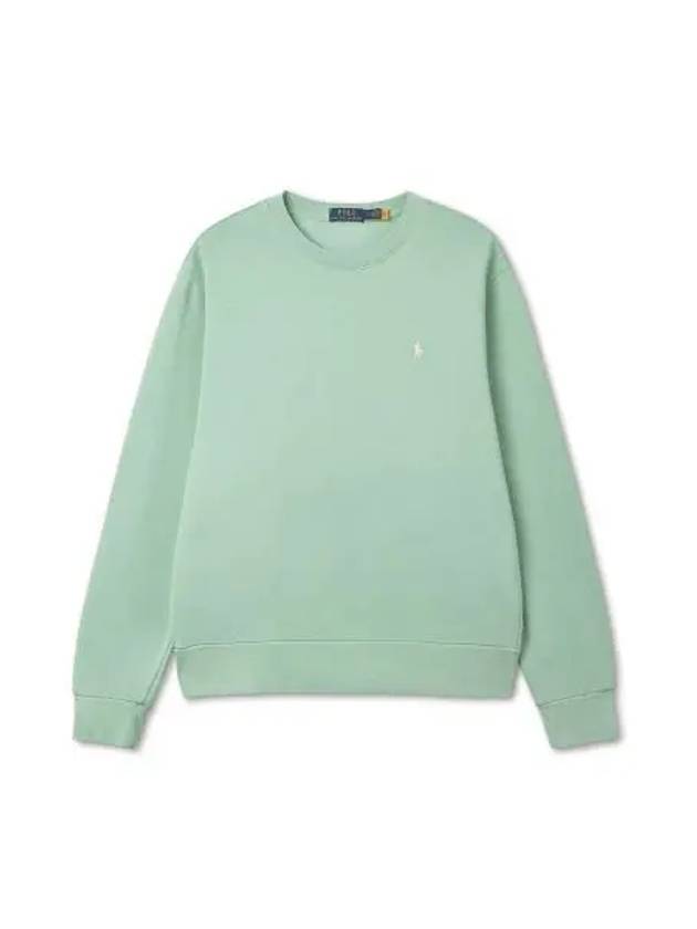 Loopback terry sweatshirt green - POLO RALPH LAUREN - BALAAN 2