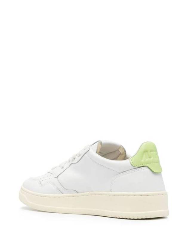 Men's Medalist Leather Low Top Sneakers White - AUTRY - BALAAN 4