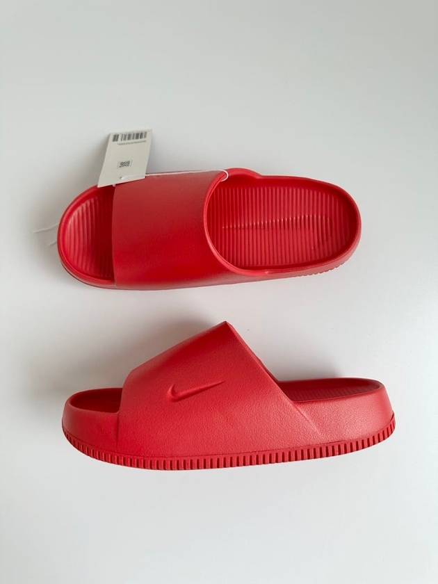 Men's Calm Slide Slippers Red - NIKE - BALAAN 2