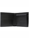 Triomphe Embossed Calfskin Half Wallet Black - CELINE - BALAAN 6