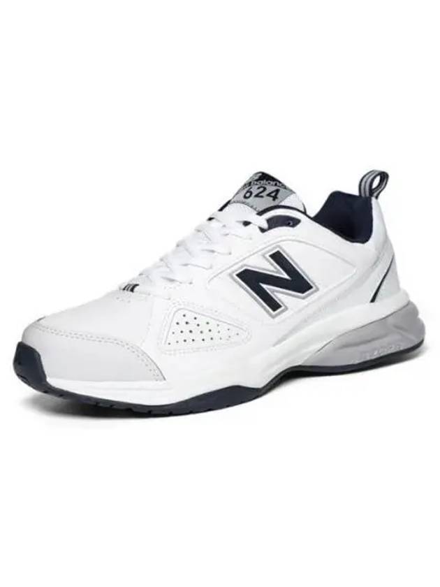 624 Low Top Sneakers Navy White - NEW BALANCE - BALAAN 2