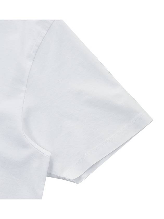 Men's Metropolis Pocket Jersey Short Sleeve T-Shirt White - CP COMPANY - BALAAN 6