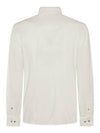 Cotton Long Sleeve Shirt White - BRUNELLO CUCINELLI - BALAAN 3