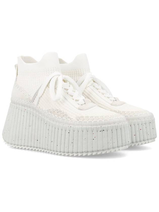 Chloé Nama Wedge Sneaker - CHLOE - BALAAN 2