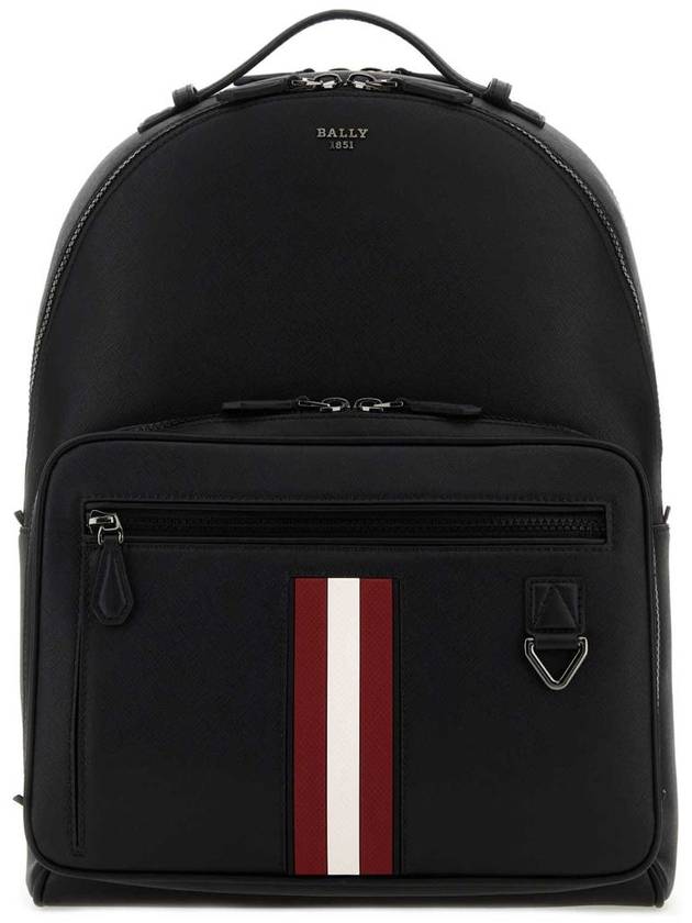 Maverick MAVRICK leather backpack black - BALLY - BALAAN 2