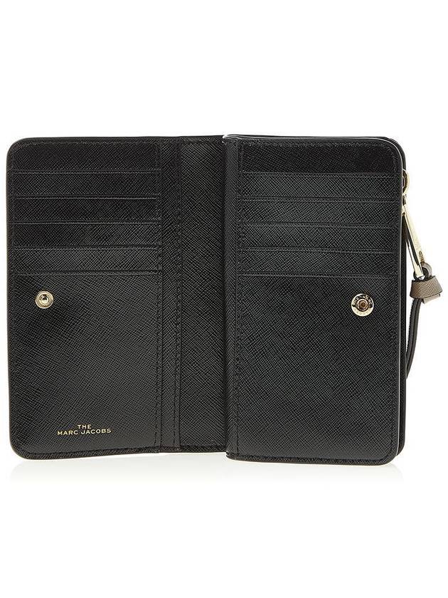 Snapshot Compact Logo Zipper Medium Wallet Ivory - MARC JACOBS - BALAAN 11