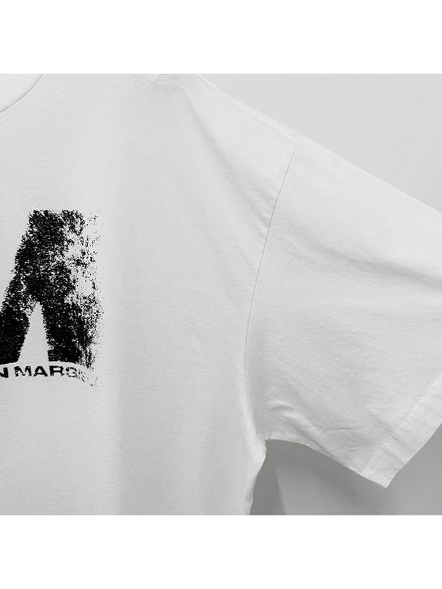 Logo Print Short Sleeve T-Shirt White - MAISON MARGIELA - BALAAN 5