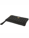 Materasse Nappa Leather Clutch Bag Black - MIU MIU - BALAAN 6