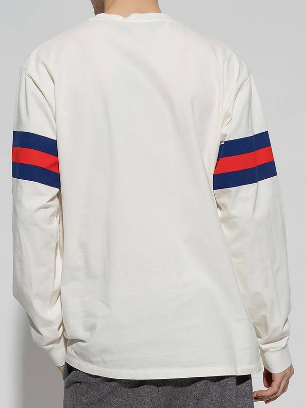 GG Interlocking Cotton Sweatshirt White - GUCCI - BALAAN 4