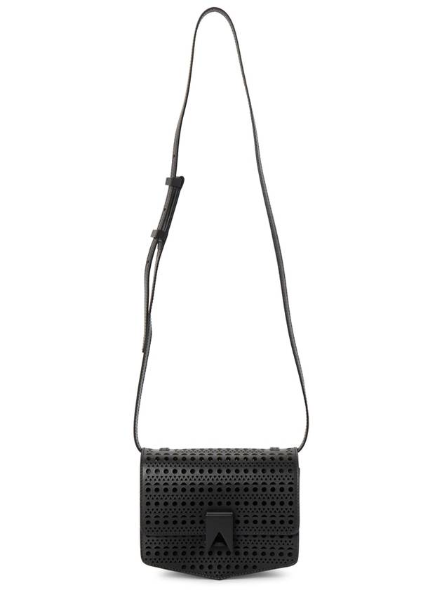 Le Papa Small Calfskin Shoulder Bag Black - ALAIA - BALAAN 8