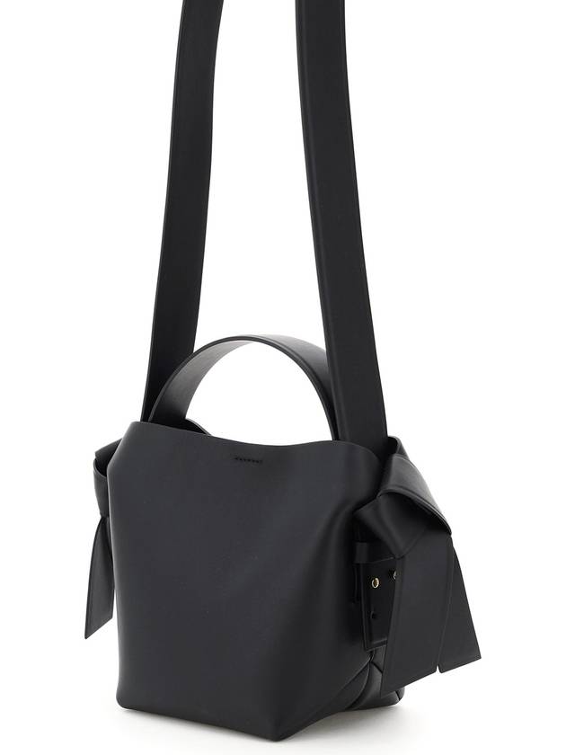 Musubi Small Shoulder Bag Black - ACNE STUDIOS - BALAAN 3