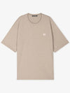 Studios Expod ??Face T-Shirt Oatmeal Melange CL0206 633 - ACNE STUDIOS - BALAAN 3