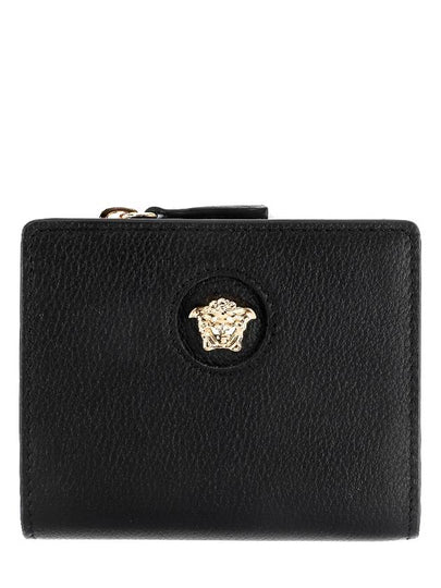 Medusa Plaque Card Wallet Black - VERSACE - BALAAN 2