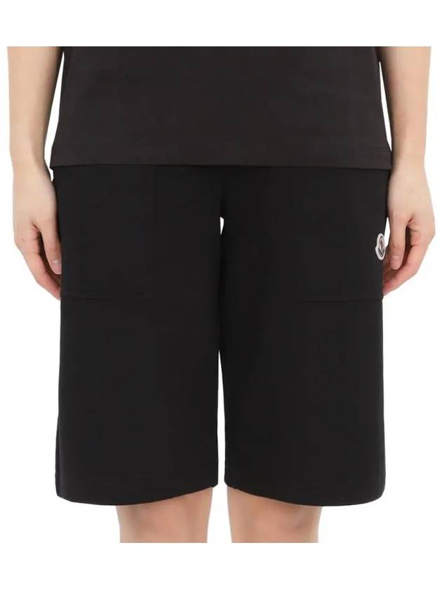 Kids Waffen Patch Shorts Black 8H00014 809AG 999 12 14A Adults can be worn - MONCLER - BALAAN 2