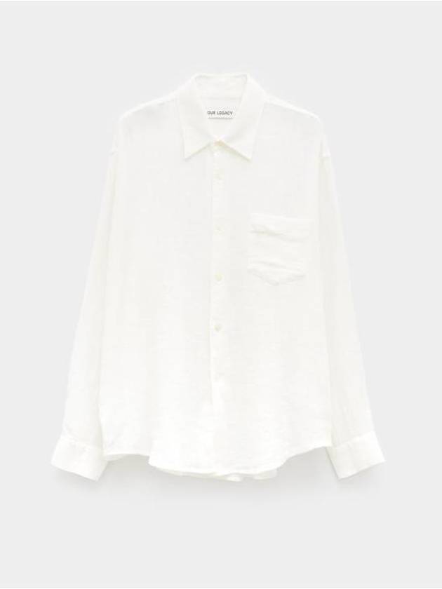 Coco Air Cotton Long Sleeve Shirt White - OUR LEGACY - BALAAN 2