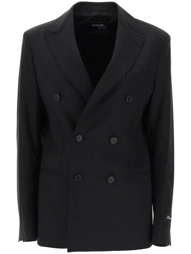 slim fit double-breasted blazer - HOMMEGIRLS - BALAAN 1