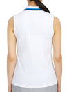 pleated collar silky sleeveless PK shirt Snow - G/FORE - BALAAN 5