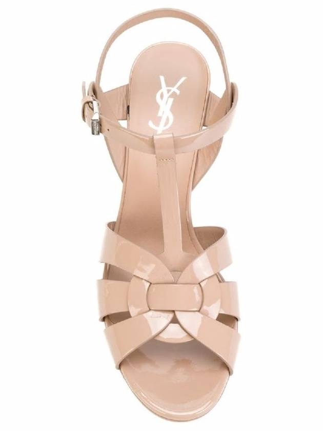 SAINT LAURENT TRIBUTE PLATFORM SANDALS 75MM - SAINT LAURENT - BALAAN 4