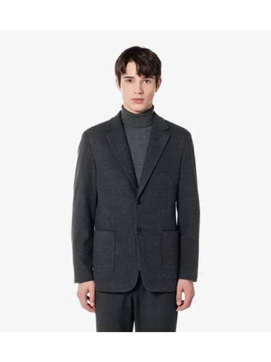 Men s Jersey Jacket Charcoal Gray - LACOSTE - BALAAN 1