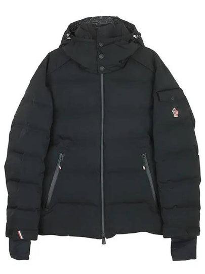 Men's Montgetech Hooded Down Ski Padding Black - MONCLER - BALAAN 2