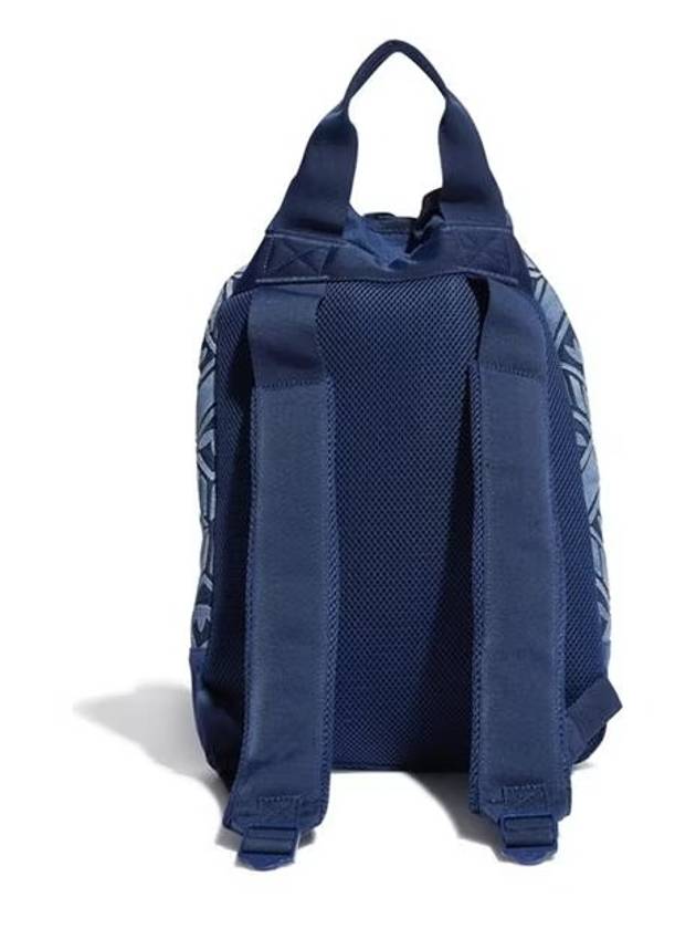 Monogram Denim Pouch Backpack Blue - ADIDAS - BALAAN 3