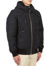 Ballistic Hooded Down Bomber Padding Navy - MOOSE KNUCKLES - BALAAN 7