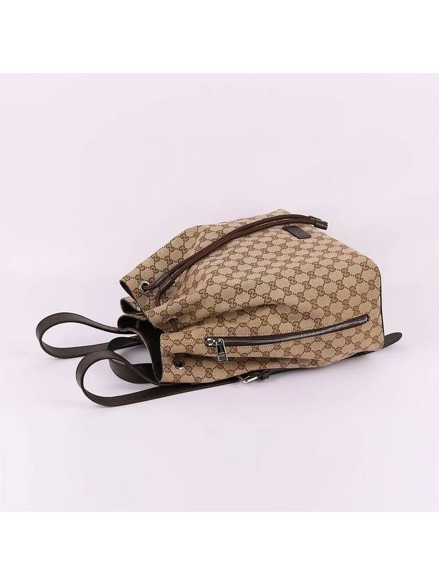 GG Supreme Drawstring Backpack Beige - GUCCI - BALAAN 4