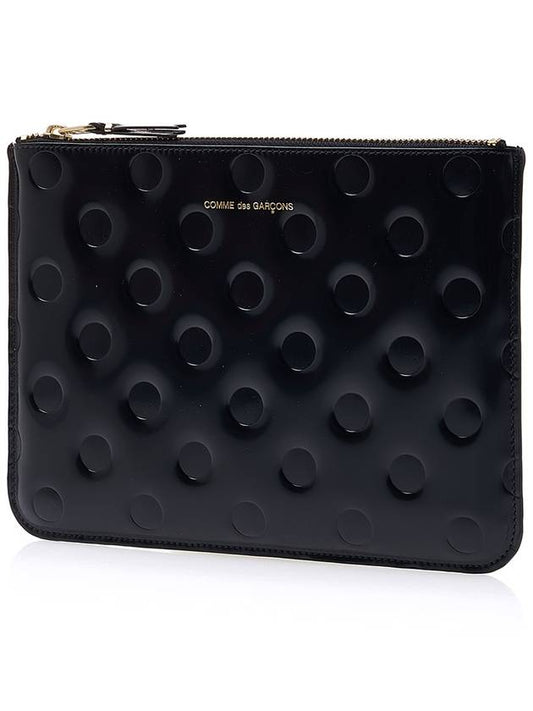 Dot embossing clutch SA5100NE BLACK - COMME DES GARCONS - BALAAN 2