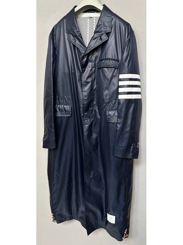 Diagonal armband ripstop coat 3 - THOM BROWNE - BALAAN 3