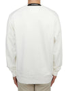 Diagonal Raised Fleece Lens Sweatshirt White - CP COMPANY - BALAAN 4