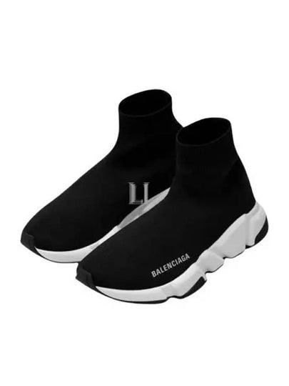 Speed Trainer High Top Sneakers Black - BALENCIAGA - BALAAN 2