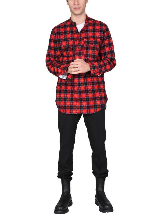 SHIRT WITH TARTAN PATTERN - ENGINEERED GARMENTS - BALAAN 2