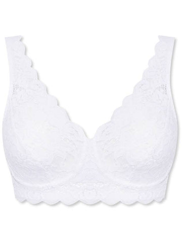 Hanro Lace Bra, Women's, White - HANRO - BALAAN 1