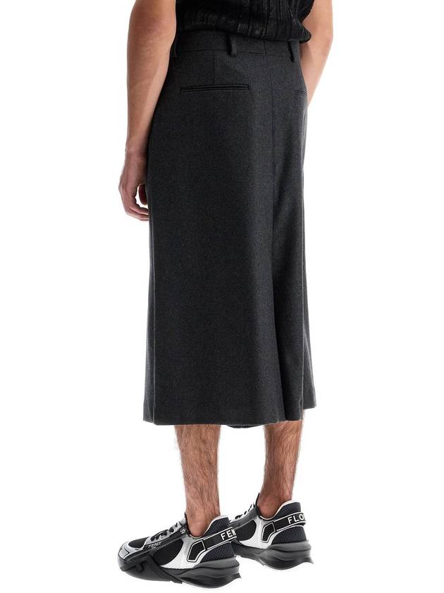 long cashmere bermuda shorts - FENDI - BALAAN 3