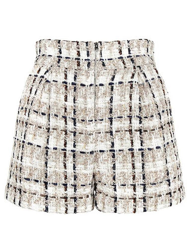 Pontosa Tweed Shorts Ecru - IRO - BALAAN 1