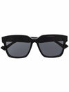 Eyewear Logo Square Sunglasses Black - GUCCI - BALAAN 1