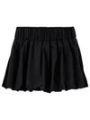 Balloon mini pleated skirt black - MSKN2ND - BALAAN 1