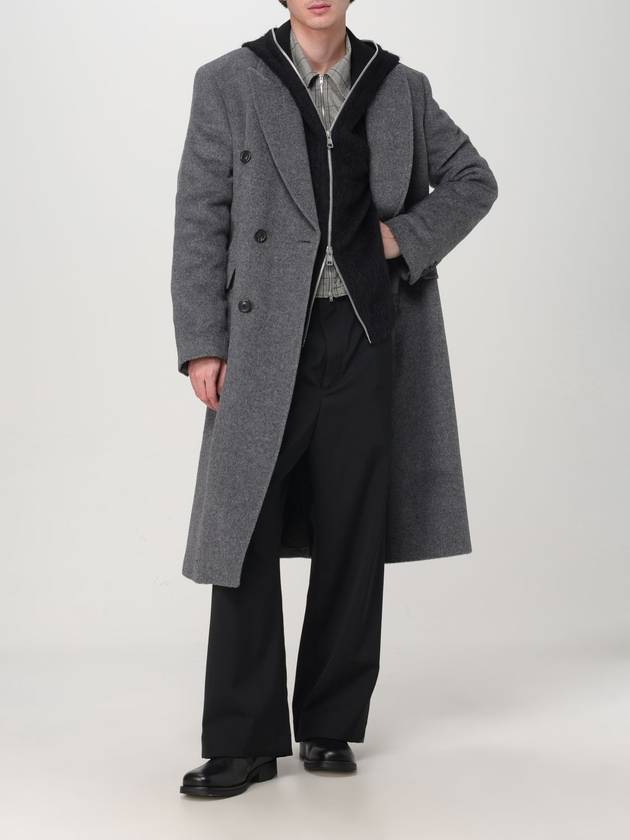 Whale Hairy Mohair Double Coat Grey - OUR LEGACY - BALAAN 3