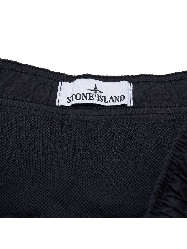 Nylon Metal Econyl Swim Shorts Black - STONE ISLAND - BALAAN 4