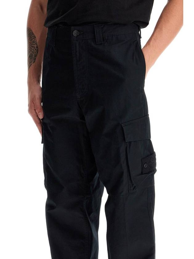 Compass Badge Straight Pants Black - STONE ISLAND - BALAAN 5