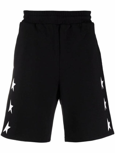 White Star Bermuda Shorts Black - GOLDEN GOOSE - BALAAN 2