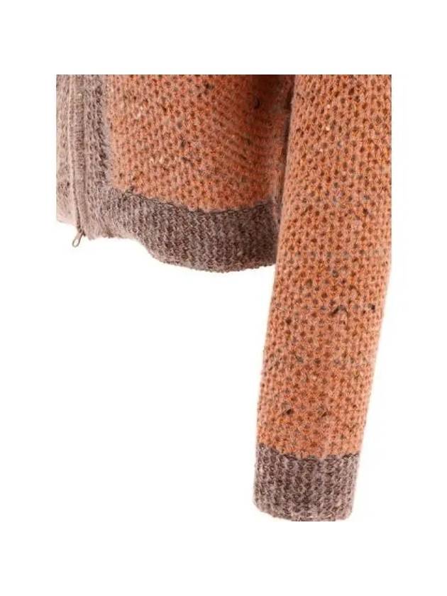 GARDEN round neck cardigan 6006ELAW23A APRICOT - ECKHAUS LATTA - BALAAN 4