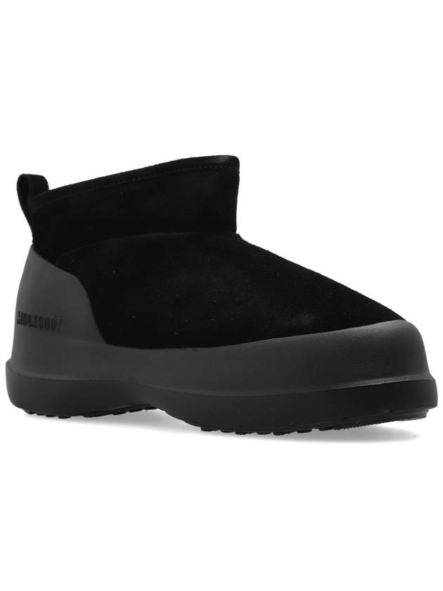 Moon Boot Snow Boots MB Luna Low Suede, Men's, Black - MOON BOOT - BALAAN 4