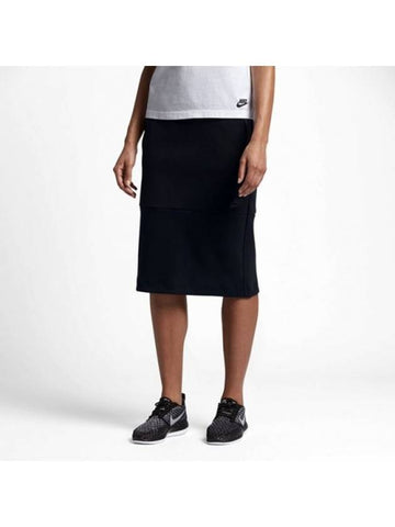 01831719010Women’sTech Pack SkirtBlack - NIKE - BALAAN 1