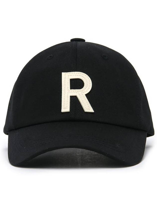 R PATCH BALL CAP BLACK - ROLLING STUDIOS - BALAAN 2