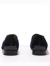 Patch Velvet Loafers Navy - DIOR - BALAAN 5