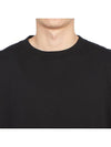 knitted insert crew neck cotton short sleeve t-shirt black - MISSONI - BALAAN 7
