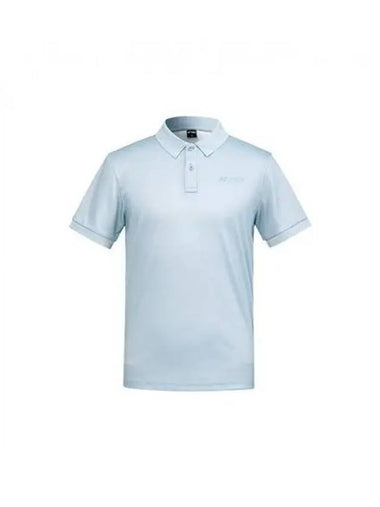 YONEX 231TS051U Blue Gray New Fit Collar T Shirt - YOUNESS - BALAAN 1