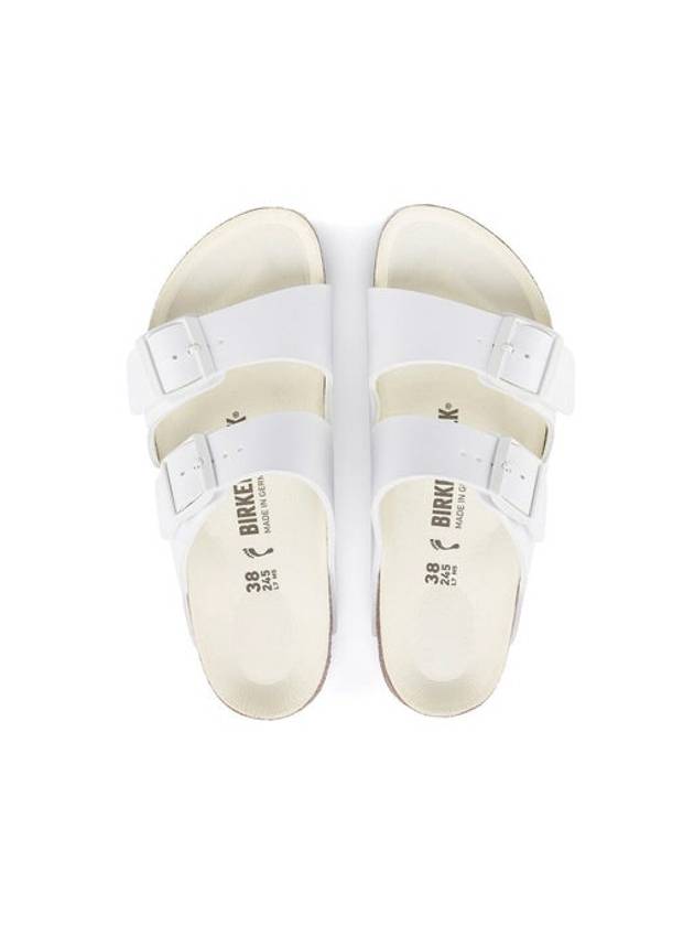 Arizona Birko-Flor Regular Fit Slippers White - BIRKENSTOCK - BALAAN 3