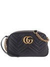 GG Marmont Matelasse Small Chain Shoulder Bag Black - GUCCI - BALAAN 2